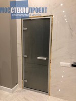 Стеклянные двери для ванной